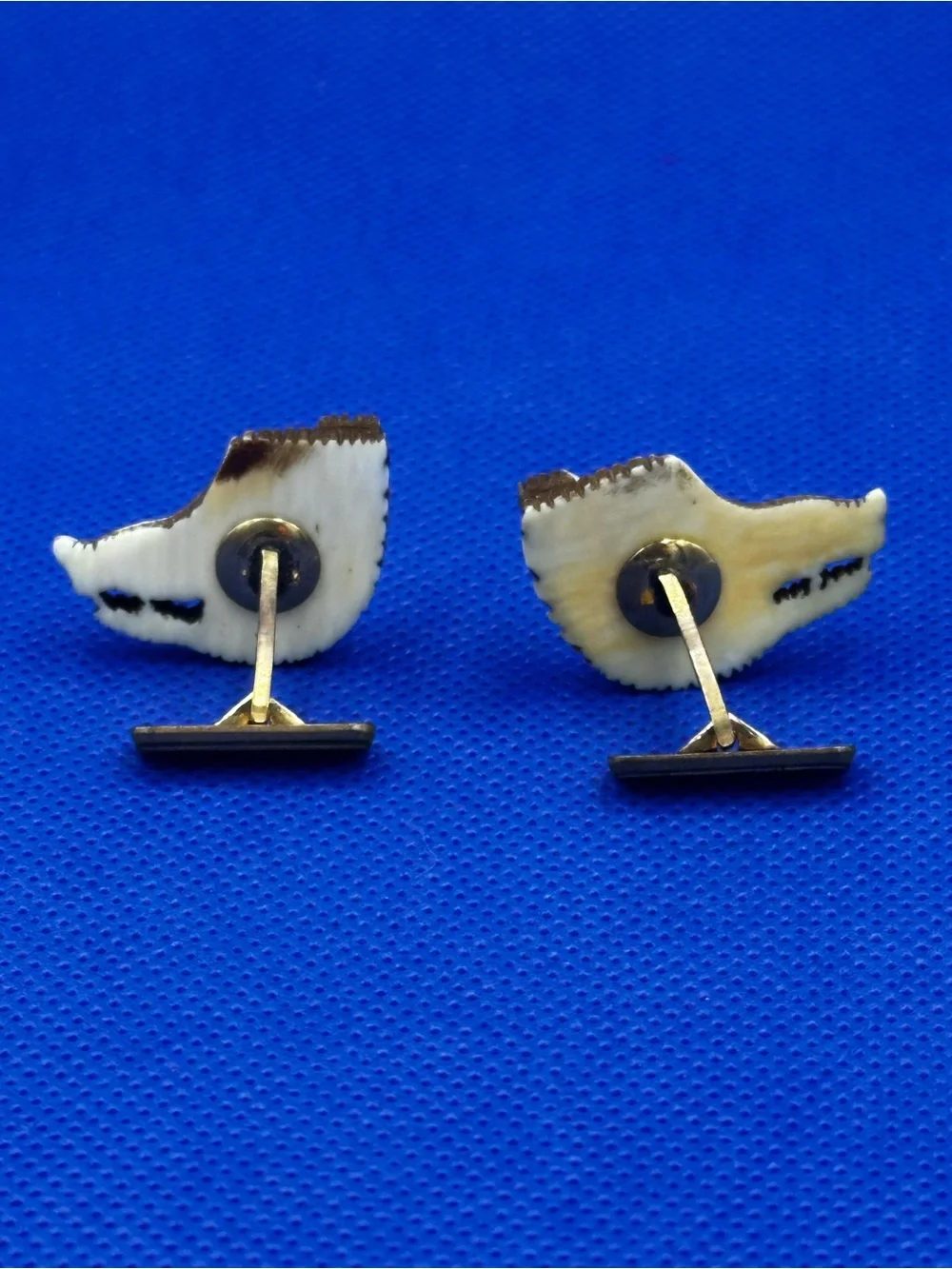 Vintage Wild Boar/Razorback Hog Head Cufflinks